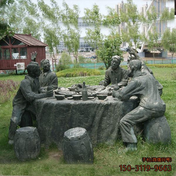 宴席_戶外農(nóng)家院商業(yè)街民俗景觀小品