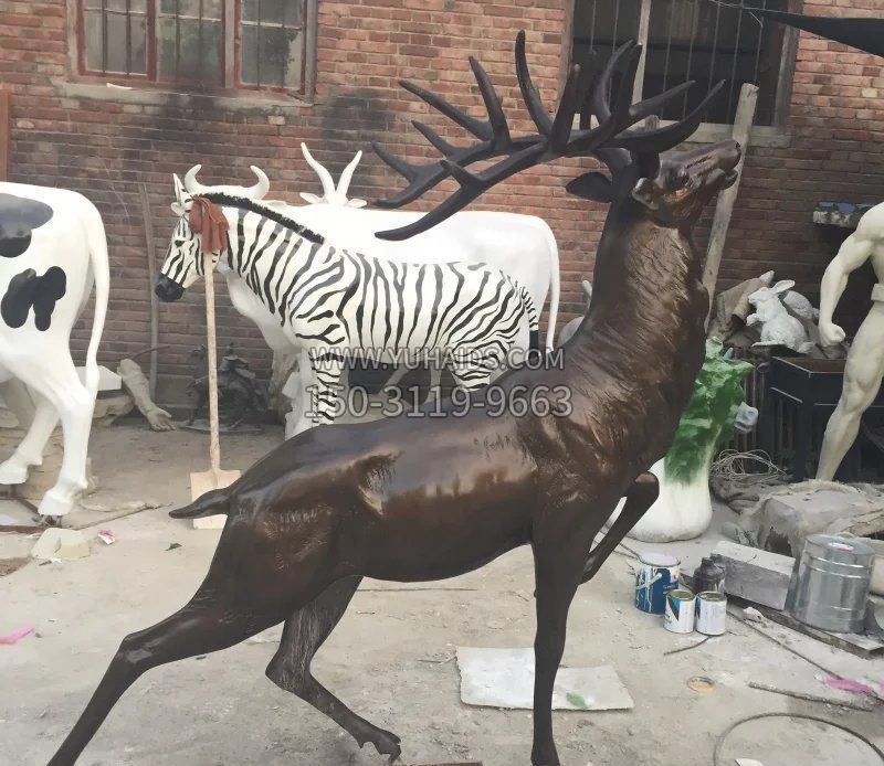 羚羊公園動物銅雕 羚羊公園動物銅雕