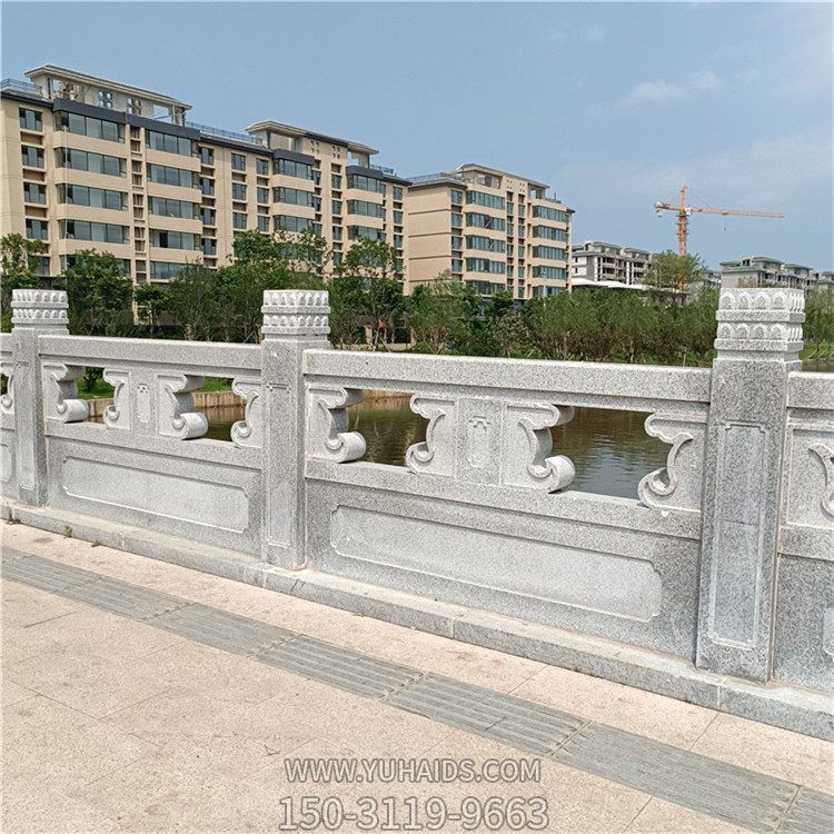 戶(hù)外園林景觀大理石石雕欄桿欄板雕塑