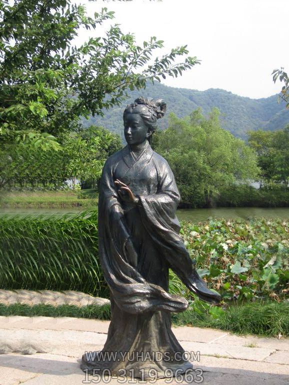 雕塑雕塑 觀光景區(qū)春秋時(shí)期著名美女西施銅<a href=