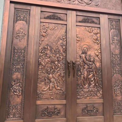 紫銅浮雕刻畫(huà)