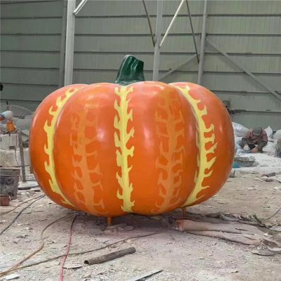 農(nóng)場戶外玻璃鋼仿真大南瓜雕塑