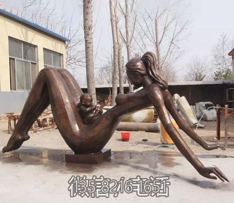 母愛(ài)公園景觀(guān)銅雕景區(qū)大型裝飾品擺件親情雕塑