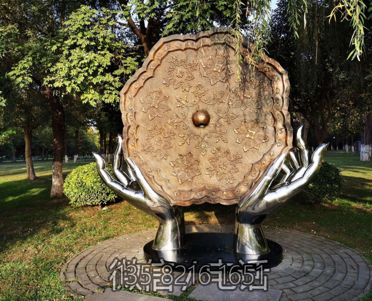 不銹鋼+鍛銅創(chuàng)意銅鏡