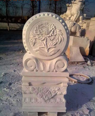 漢白玉門(mén)墩