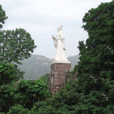 歷史名人山水詩派鼻祖漢白玉謝靈運(yùn)景區(qū)景觀石雕塑像
