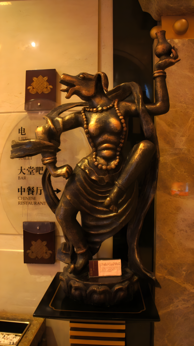 藏族十二生肖動(dòng)物銅雕