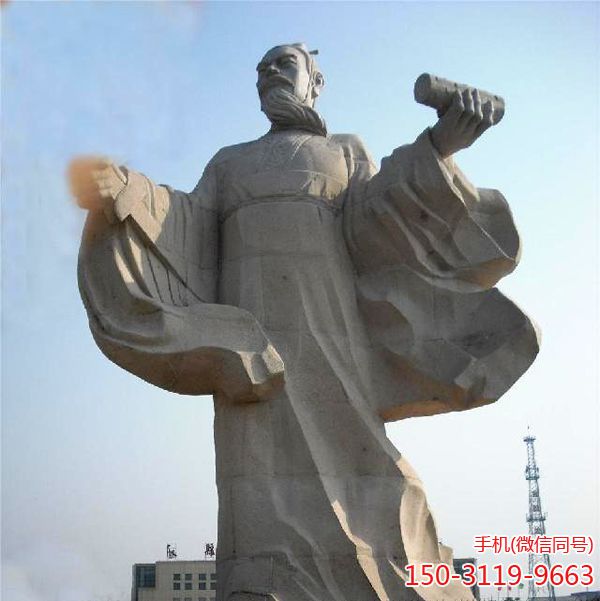 東方朔雕像完工效果 東方朔雕像完工效果