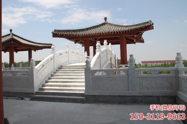 武城弦歌湖公園-漢白玉石雕拱橋 武城弦歌湖公園-漢白玉石雕拱橋